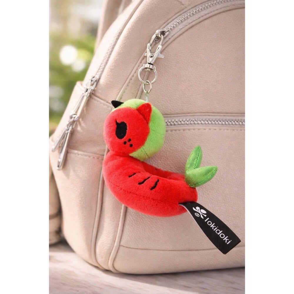 Tokidoki Watermelon Plush Keychain Simone Legno Fruit Charm Bag Clip
